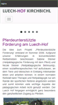 Mobile Screenshot of luechhof.at